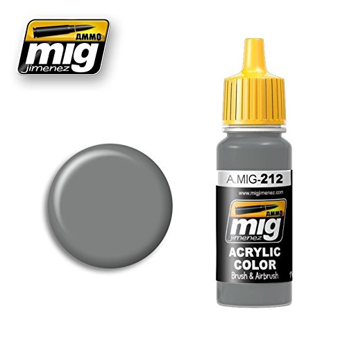 AMMO MIG-0212 Fs 26373 Silbergraue Acrylfarben (17 ml), Mehrfarbig von AMMO