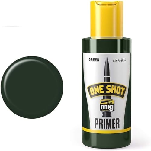 AMMO MIG-2028 Green One Shot Professional Primer, mehrfarbig von Mig Jimenez
