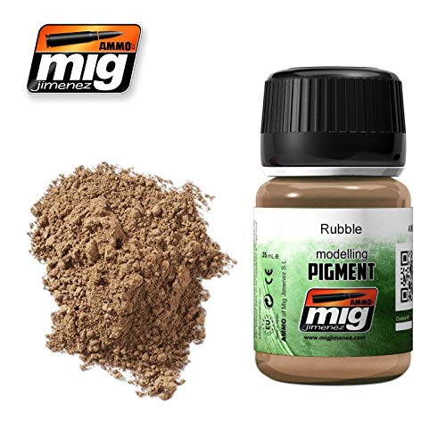 AMMO MIG-3013 Pigmente (35 ml) Rubbel, Mehrfarbig von AMMO