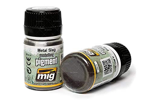 AMMO MIG-3020 Pigmente (35 ml), Metallschlag, Mehrfarbig von AMMO