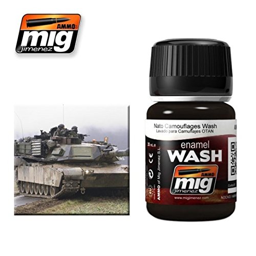 Ammo MIG-1008 Emaille (35 ml) Dark Wash, mehrfarbig von AMMO
