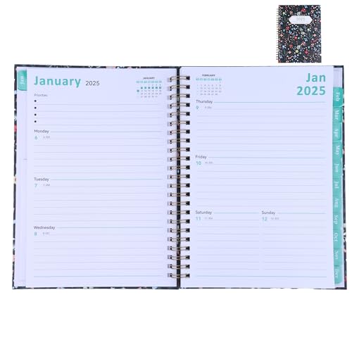 AMO HERMOSO Kalender 2025 A5 Terminkalender 12-Monats-Planer 2025 Wochenplaner Ringbuch, Kalender 2025, 138 Seiten, 100gsm Papier AMO HERMOSO Kalender 2025 A5 Terminkalender 12-Monats-Planer 2025 Wochenplaner Ringbuch, Kalender 2025, 138 Seiten, 100gsm Papier von AMO HERMOSO