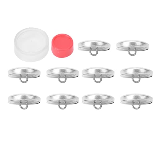 Deckelknöpfe, Werkzeuge Zur Herstellung von Knöpfen Werkzeuge Zur Herstellung von Schnallen Werkzeuge Zur Herstellung von Schnallen, für Schmuckzubehör (25MM) von AMONIDA