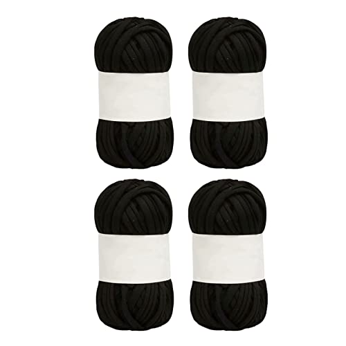 Makramee Garn, Garn, Spaghettigarn Baumwolle 5,9 x 3,1 x 2,0 Zoll Faden Yarn zum Häkeln Stricken DIY von AMONIDA