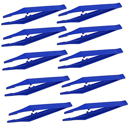 AMOYER 10PCS Kunststoff-Pinzette Medizinisches Korn-kleine Einweg-Pinzetten Werkzeuge Zange für Handwerk zu Machen zufällige Farbe AMOYER 10PCS Kunststoff-Pinzette Medizinisches Korn-kleine Einweg-Pinzetten Werkzeuge Zange für Handwerk zu Machen zufällige Farbe von AMOYER