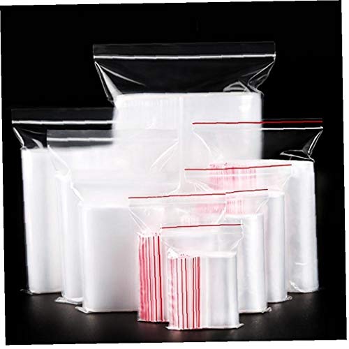 AMOYER 100 Pc Wiederverschließbaren Kunststoff Ziplock Kleine Druckverschlussbeutel Lebensmittelverpackungen Zip-Lock Beutel -Keeping Staub-Beweis AMOYER 100 Pc Wiederverschließbaren Kunststoff Ziplock Kleine Druckverschlussbeutel Lebensmittelverpackungen Zip-Lock Beutel -Keeping Staub-Beweis von AMOYER