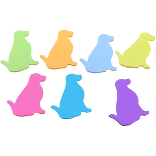 AMOYER 210 Blatt Süßes Notizen-Set Hundemotiv, Kawaii-notizblock, Ästhetisches Briefpapier, Selbstklebende Memos, Bunte Büronotizen Fürs Büro von AMOYER