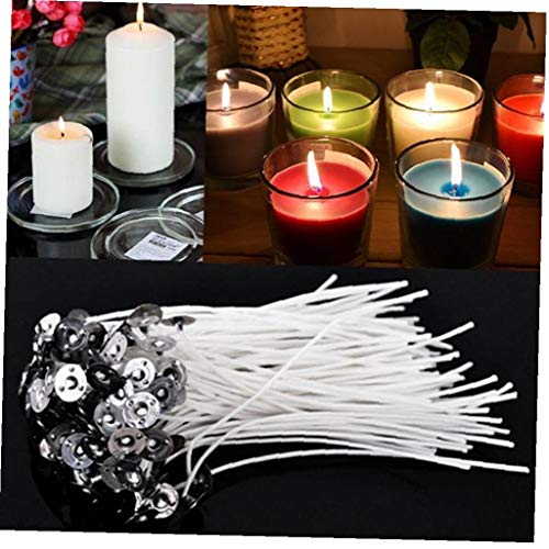 AMOYER 30pcs / Set Baumwolle Kerze Wicks Candle Wick Pre Gewachste Kerzendocht mit Baumwolle Coreless Kerze Wicks Baumwolle Herstellungsmaterial 100mm AMOYER 30pcs / Set Baumwolle Kerze Wicks Candle Wick Pre Gewachste Kerzendocht mit Baumwolle Coreless Kerze Wicks Baumwolle Herstellungsmaterial 100mm von AMOYER