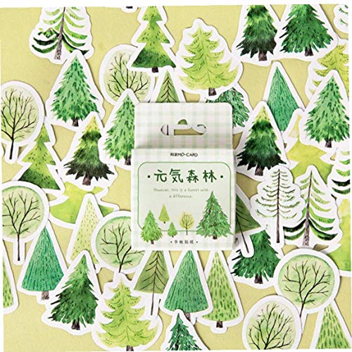 Wald-Reihen Kawaii netter Aufkleber Sticker Tagebuch Briefpapier Flakes Scrapbook dekorative Aufkleber von AMOYER