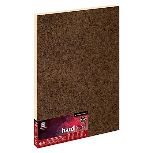 Ampersand Art Supply Hartfaserplatte aus Holz: Museumsserie, Hardbord, 45,7 x 61 cm, 1,9 cm Wiegenprofil Ampersand Art Supply Hartfaserplatte aus Holz: Museumsserie, Hardbord, 45,7 x 61 cm, 1,9 cm Wiegenprofil von AMPERSAND ART SUPPLY