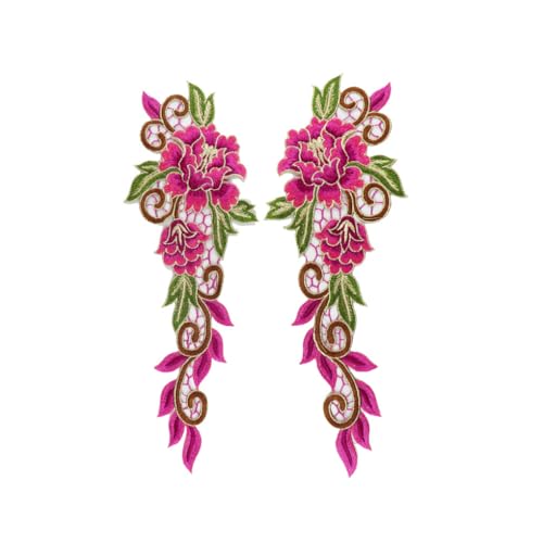 AMSLSIU 1 Paar Blumenapplikationen für Damen, bunt, dekorativer Ersatz, DIY, stilvolle, modische Kleidung, Kleid, zum Aufnähen, Dekor AMSLSIU 1 Paar Blumenapplikationen für Damen, bunt, dekorativer Ersatz, DIY, stilvolle, modische Kleidung, Kleid, zum Aufnähen, Dekor von AMSLSIU