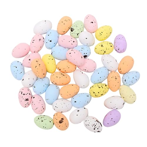 AMSLSIU 100 Stück/Set Bastel Osterdekorationen, langlebig, für Zuhause, Party, vielseitig einsetzbar, Frohe Ostern, Osterparty, Ostereier, Farbe, 100 Stück, 0.7 Zoll AMSLSIU 100 Stück/Set Bastel Osterdekorationen, langlebig, für Zuhause, Party, vielseitig einsetzbar, Frohe Ostern, Osterparty, Ostereier, Farbe, 100 Stück, 0.7 Zoll von AMSLSIU