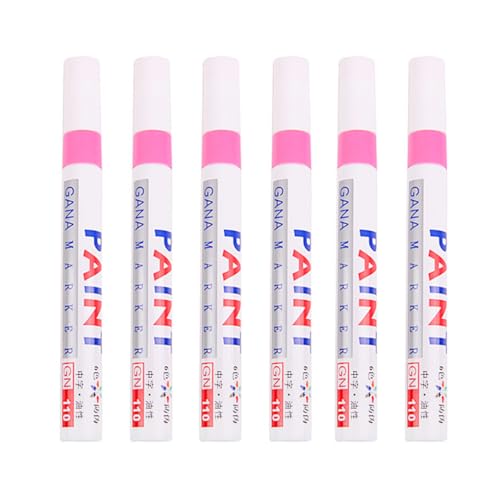 AMSLSIU 6 paket/los Reifen Farbe Marker Stift Glattes Schreiben Und Große Auswahl Von Oberflächen Kunststoff Reifen Farbe Marker Stift Set Marker Stifte, Rose Hermosa AMSLSIU 6 paket/los Reifen Farbe Marker Stift Glattes Schreiben Und Große Auswahl Von Oberflächen Kunststoff Reifen Farbe Marker Stift Set Marker Stifte, Rose Hermosa von AMSLSIU