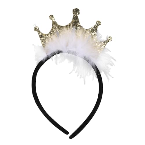 AMSLSIU Alles Gute zum Geburtstag Stirnband kreative Dekoration für freudige Party langlebig und robust Geburtstag Krone liefert Hut, Gold, 1 Stück, 8.26 Zoll AMSLSIU Alles Gute zum Geburtstag Stirnband kreative Dekoration für freudige Party langlebig und robust Geburtstag Krone liefert Hut, Gold, 1 Stück, 8.26 Zoll von AMSLSIU