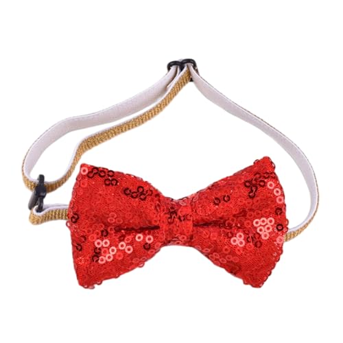 AMSLSIU Bequemes und langlebiges Hunde/Katzenkostüm, Kopfbedeckung, Hut für Partys, einzigartiges Haustier, abtrünniges Katzenhalsband, Schleife, Weihnachten, Rot, Typ4, 4.5 Zoll AMSLSIU Bequemes und langlebiges Hunde/Katzenkostüm, Kopfbedeckung, Hut für Partys, einzigartiges Haustier, abtrünniges Katzenhalsband, Schleife, Weihnachten, Rot, Typ4, 4.5 Zoll von AMSLSIU