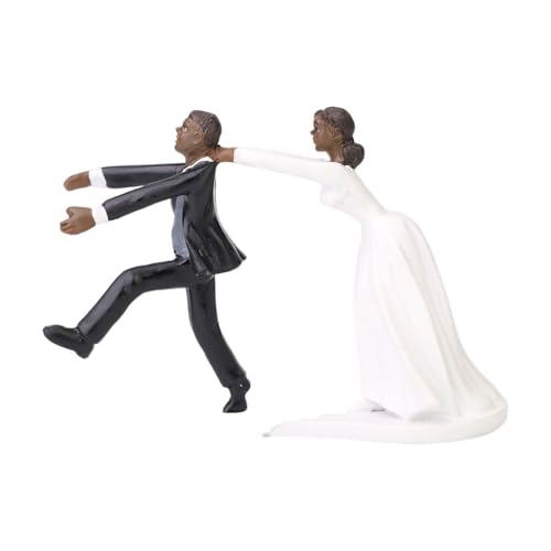 AMSLSIU Braut Bräutigam Kunstharz Handwerk Hochzeitstorte Topper niedlich reizend exquisit leicht Kuchenfiguren Party Dekoration, Wie gezeigt, Typ 2 AMSLSIU Braut Bräutigam Kunstharz Handwerk Hochzeitstorte Topper niedlich reizend exquisit leicht Kuchenfiguren Party Dekoration, Wie gezeigt, Typ 2 von AMSLSIU