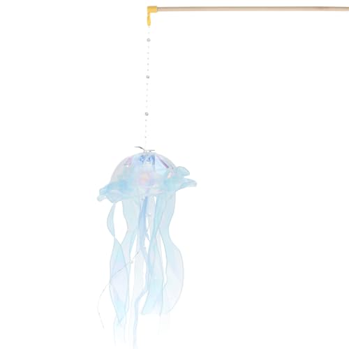 AMSLSIU Exquisite Verarbeitung Quallenlampe für Nachtparty Weiche und bezaubernde Quallenlichtdekoration Quallenlampe tragbar, Blau, 1 Stück, 18 Zoll AMSLSIU Exquisite Verarbeitung Quallenlampe für Nachtparty Weiche und bezaubernde Quallenlichtdekoration Quallenlampe tragbar, Blau, 1 Stück, 18 Zoll von AMSLSIU