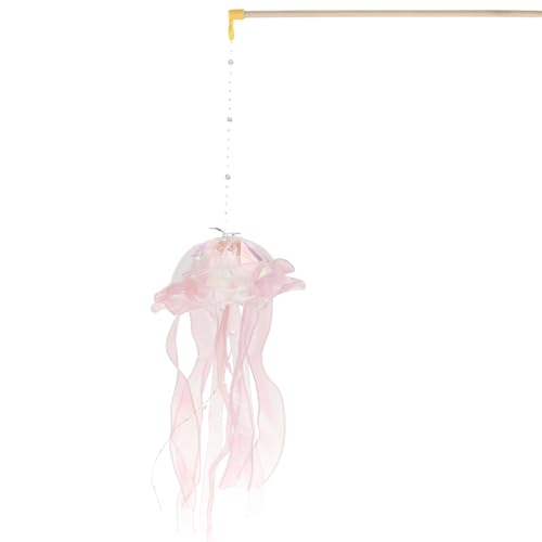 AMSLSIU Exquisite Verarbeitung Quallenlampe für Nachtparty Weiche und bezaubernde Quallenlichtdekoration Quallenlampe tragbar, Rosa, 1 Stück, 18 Zoll AMSLSIU Exquisite Verarbeitung Quallenlampe für Nachtparty Weiche und bezaubernde Quallenlichtdekoration Quallenlampe tragbar, Rosa, 1 Stück, 18 Zoll von AMSLSIU