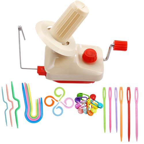 AMSLSIU Garnwickler Praktisches multifunktionales Basteln, Stricken, Basteln, Zubehör, langlebig, einfache, unnötige Wickler zum Sammeln, 02 von AMSLSIU