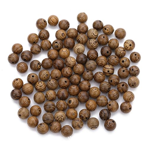 AMSLSIU Natürliche Holzperlen, runde Streifen, glatte Oberfläche, keine seltsame Form, personalisierbar, einfach zu kombinierende lose Perlen für Armbänder, Pack 12mm Loch 1.5mm, 50 Stück AMSLSIU Natürliche Holzperlen, runde Streifen, glatte Oberfläche, keine seltsame Form, personalisierbar, einfach zu kombinierende lose Perlen für Armbänder, Pack 12mm Loch 1.5mm, 50 Stück von AMSLSIU