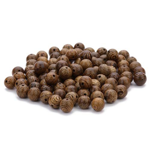 AMSLSIU Natürliche Holzperlen, runde Streifen, glatte Oberfläche, keine seltsame Form, personalisierbar, einfach zu kombinierende lose Perlen für Armbänder, Pack 6mm Loch 1.5mm, 100 Stück AMSLSIU Natürliche Holzperlen, runde Streifen, glatte Oberfläche, keine seltsame Form, personalisierbar, einfach zu kombinierende lose Perlen für Armbänder, Pack 6mm Loch 1.5mm, 100 Stück von AMSLSIU