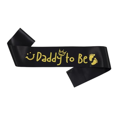 AMSLSIU Party Satin Schärpe, Geschenk für Hochzeit, Party, Be Satin Schärpe, zukünftige Braut, Spaß haben, leicht zu reinigen, weich zu tragen, Schwarzes Gold, Typ7, 30 Zoll AMSLSIU Party Satin Schärpe, Geschenk für Hochzeit, Party, Be Satin Schärpe, zukünftige Braut, Spaß haben, leicht zu reinigen, weich zu tragen, Schwarzes Gold, Typ7, 30 Zoll von AMSLSIU