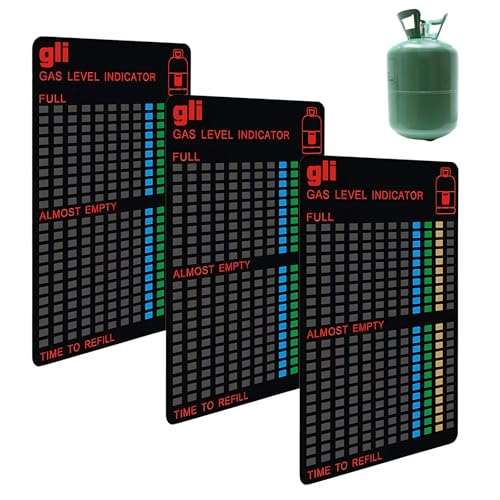 3 Stück Magnetische Füllstandsanzeige, Gasflaschen Füllstandsanzeige, Wiederverwendbar, Gas Grill Flasche Gasanzeiger, Für Heimküchen, Grillen Im Freien, Camping, Wohnmobil 3 Stück Magnetische Füllstandsanzeige, Gasflaschen Füllstandsanzeige, Wiederverwendbar, Gas Grill Flasche Gasanzeiger, Für Heimküchen, Grillen Im Freien, Camping, Wohnmobil von AMSNINK