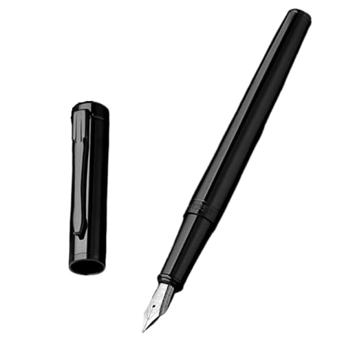 AMSOH EF/F Feder Metall Schwarzwald extra fein Geschenk Stift Büro Kalligraphie Stift Schreibstifte Signature Pen Füllfederhalter (0,38 mm-3) von AMSOH