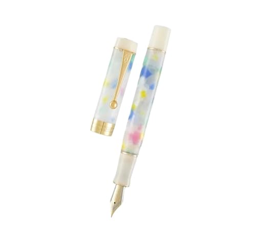 AMSOH Füllfederhalter aus Kunstharz, Pfeilform, mit goldenem Clip, für Business, Büro, Schule, Schreibwaren, Stift (16) von AMSOH