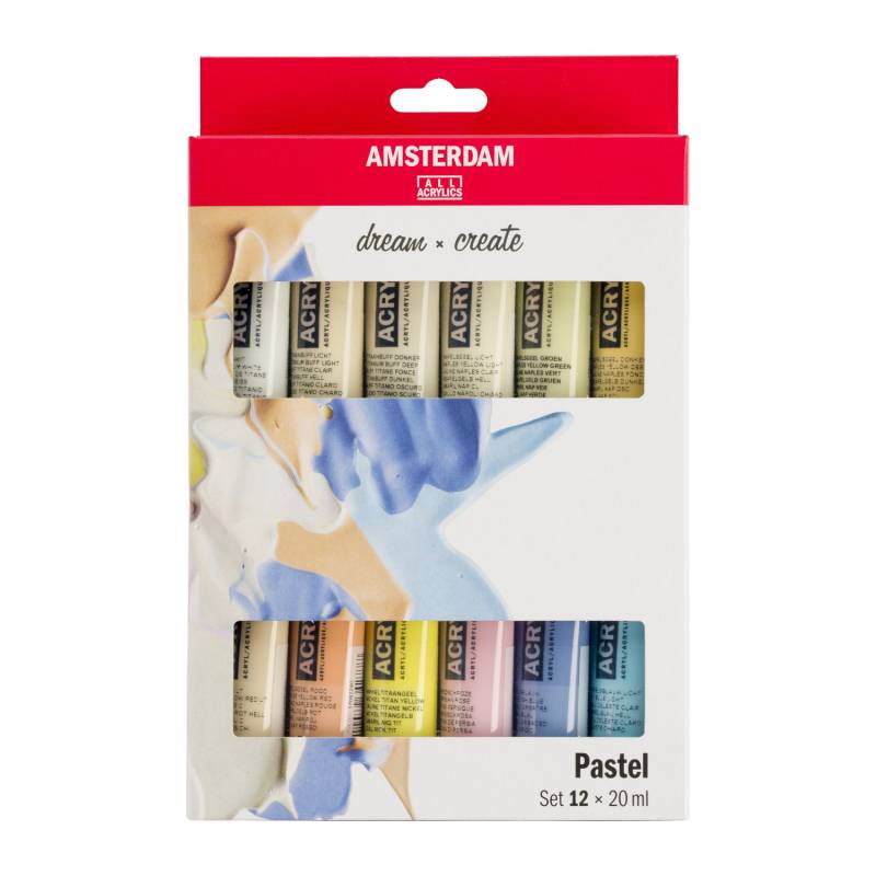 Pastellfarben Set von AMSTERDAM