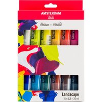 Talens AMSTERDAM Acrylfarben-Set "Landschaft" von Multi