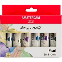 Talens AMSTERDAM Acrylfarben-Set "Pearlescent" von Multi