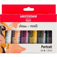 Talens AMSTERDAM Acrylfarben-Set "Portrait" von Multi