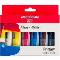 Talens AMSTERDAM Acrylfarben-Set "Primär" von Multi