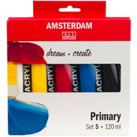 Talens AMSTERDAM Acrylfarben-Set "Primärfarben" von Multi