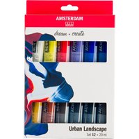 Talens AMSTERDAM Acrylfarben-Set "Stadtlandschaft" von Multi