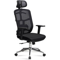 AMSTYLE Bürostuhl, SPM1.450 Stoff schwarz, Gestell silber AMSTYLE Bürostuhl, SPM1.450 Stoff schwarz, Gestell silber von AMSTYLE