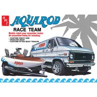 Aqua Rod Race Team 1975 Chevy Van, Race Boat von AMT/MPC