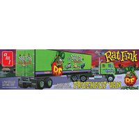 Fruehauf Beaded Van Trailer Hauler - Rat Fink von AMT/MPC