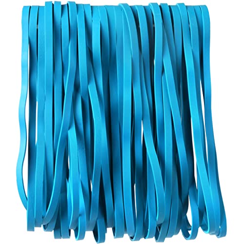 AMUU Gummibänder, groß, blau, 50 Stück, 20,3 cm, großes Gummiband, Mülleimer, Bänder, Set, elastische Bänder für Bürobedarf, Aktenordner, Bücher, Geschenke, Notizbuch AMUU Gummibänder, groß, blau, 50 Stück, 20,3 cm, großes Gummiband, Mülleimer, Bänder, Set, elastische Bänder für Bürobedarf, Aktenordner, Bücher, Geschenke, Notizbuch von AMUU