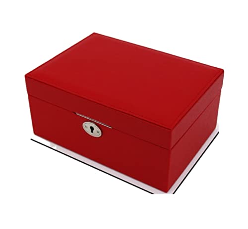 Schmuckschatulle Schmuckkästchen Schmuckkoffer Schmuckschatulle Abschließbare Schmuckschatulle Spiegel Schmuck Organizer 2 Schichten Schmuck Vitrine Schmuckaufbewahrung Schmuckkästen Schmuckbox (Colo Schmuckschatulle Schmuckkästchen Schmuckkoffer Schmuckschatulle Abschließbare Schmuckschatulle Spiegel Schmuck Organizer 2 Schichten Schmuck Vitrine Schmuckaufbewahrung Schmuckkästen Schmuckbox (Colo von AMYSTY