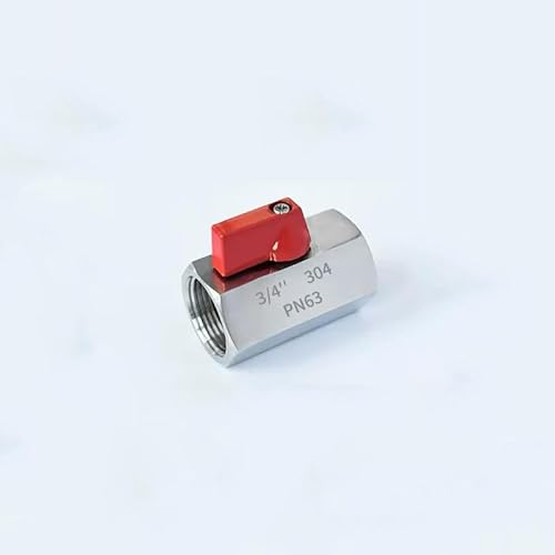 AMZBNEIDI Anschlussadapter aus Messing und Edelstahl, Abflusskugelhahn-Adapteranschluss aus Edelstahl 304 mit Außen- und Innengewinde(Red Male,BSP1) von AMZBNEIDI