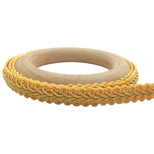 AMZBNEIDI Stoff Band Spitze Bordüre,Vintage Spitze Trims, 5Meter Kurve Baumwolle Spitze Trim Band Stoff Handarbeit(Color2) von AMZBNEIDI