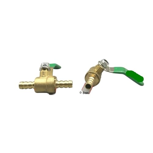 Anschlussadapter aus Messing und Edelstahl, 1 Stück 6 8 10 12 mm Schlauchtülle Y-Typ Dreifach-3-Wege-Messing-Stopp-Kugelhahn-Rohrverschraubungen Verbindungsadapter for Gas, Wasser, Öl, Luft(8mm2way) Anschlussadapter aus Messing und Edelstahl, 1 Stück 6 8 10 12 mm Schlauchtülle Y-Typ Dreifach-3-Wege-Messing-Stopp-Kugelhahn-Rohrverschraubungen Verbindungsadapter for Gas, Wasser, Öl, Luft(8mm2way) von AMZBNEIDI