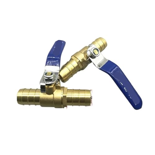 Anschlussadapter aus Messing und Edelstahl, 1 Stück 6 8 10 12 mm Schlauchtülle Y-Typ Dreifach-3-Wege-Messing-Stopp-Kugelhahn-Rohrverschraubungen Verbindungsadapter for Gas, Wasser, Öl, Luft(19mm2way) Anschlussadapter aus Messing und Edelstahl, 1 Stück 6 8 10 12 mm Schlauchtülle Y-Typ Dreifach-3-Wege-Messing-Stopp-Kugelhahn-Rohrverschraubungen Verbindungsadapter for Gas, Wasser, Öl, Luft(19mm2way) von AMZBNEIDI