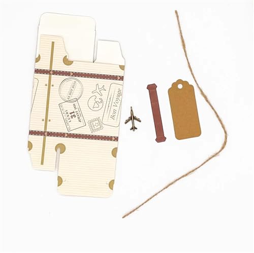 Premium-Geschenkbox mit Magnetverschluss, Geschenkboxen 50er-Packung Koffer-Design Pralinenschachtel 3x1,1x2 Zoll for Hochzeit Geburtstag Premium-Geschenkbox mit Magnetverschluss, Geschenkboxen 50er-Packung Koffer-Design Pralinenschachtel 3x1,1x2 Zoll for Hochzeit Geburtstag von AMZBNEIDI
