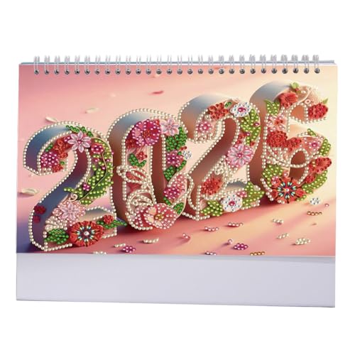 AMZGSHOP 2026 5D/DIY Diamond Painting Schreibtischkalender Set, Diamond Art Malerei Tischkalender, Funkelnde Strasssteine Dekor, Diamant Tischornamente für Zuhause & Büro AMZGSHOP 2026 5D/DIY Diamond Painting Schreibtischkalender Set, Diamond Art Malerei Tischkalender, Funkelnde Strasssteine Dekor, Diamant Tischornamente für Zuhause & Büro von AMZGSHOP