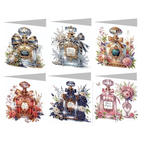 AMZGSHOP Diamond Painting Geburtstagskarten Set, DIY Diamant Weihnachtskarten mit Umschlag Set, Faltbare Gruß- & Glückwunschkarte Basteln, Kreatives Design Mosaik Postkarten AMZGSHOP Diamond Painting Geburtstagskarten Set, DIY Diamant Weihnachtskarten mit Umschlag Set, Faltbare Gruß- & Glückwunschkarte Basteln, Kreatives Design Mosaik Postkarten von AMZGSHOP