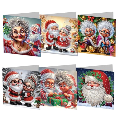 AMZGSHOP Diamond Painting Grußkarten Set, DIY Diamond Art Painting Karten, Faltbare Gruß- & Glückwunschkarte Basteln, Mosaik Handgemachte Kreative Postkarten AMZGSHOP Diamond Painting Grußkarten Set, DIY Diamond Art Painting Karten, Faltbare Gruß- & Glückwunschkarte Basteln, Mosaik Handgemachte Kreative Postkarten von AMZGSHOP