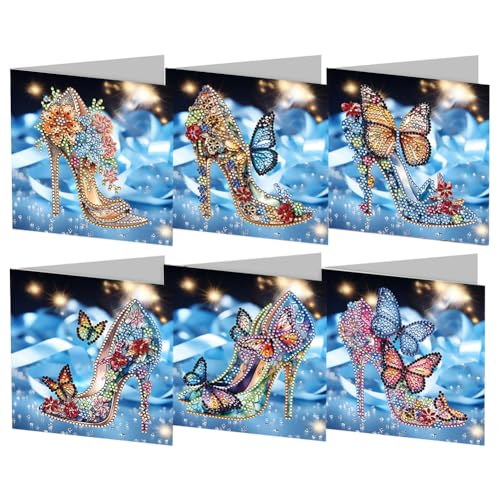 AMZLORD 5D DIY Diamond Painting Grußkarten Diamant Painting Weihnachten Karten Weihnachtskarten Set mit Umschlag Strass Handwerk Grußkarte für Geburtstag, Christmas AMZLORD 5D DIY Diamond Painting Grußkarten Diamant Painting Weihnachten Karten Weihnachtskarten Set mit Umschlag Strass Handwerk Grußkarte für Geburtstag, Christmas von AMZLORD